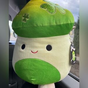 12” Squishmallow Select Series Clover Mushroom Terrell